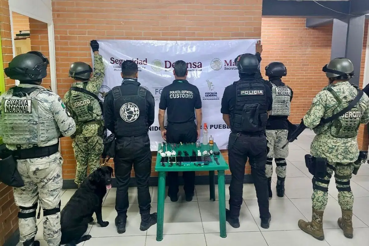 Realiza SSP operativos simultáneos en penales de Tepexi y San Pedro Cholula