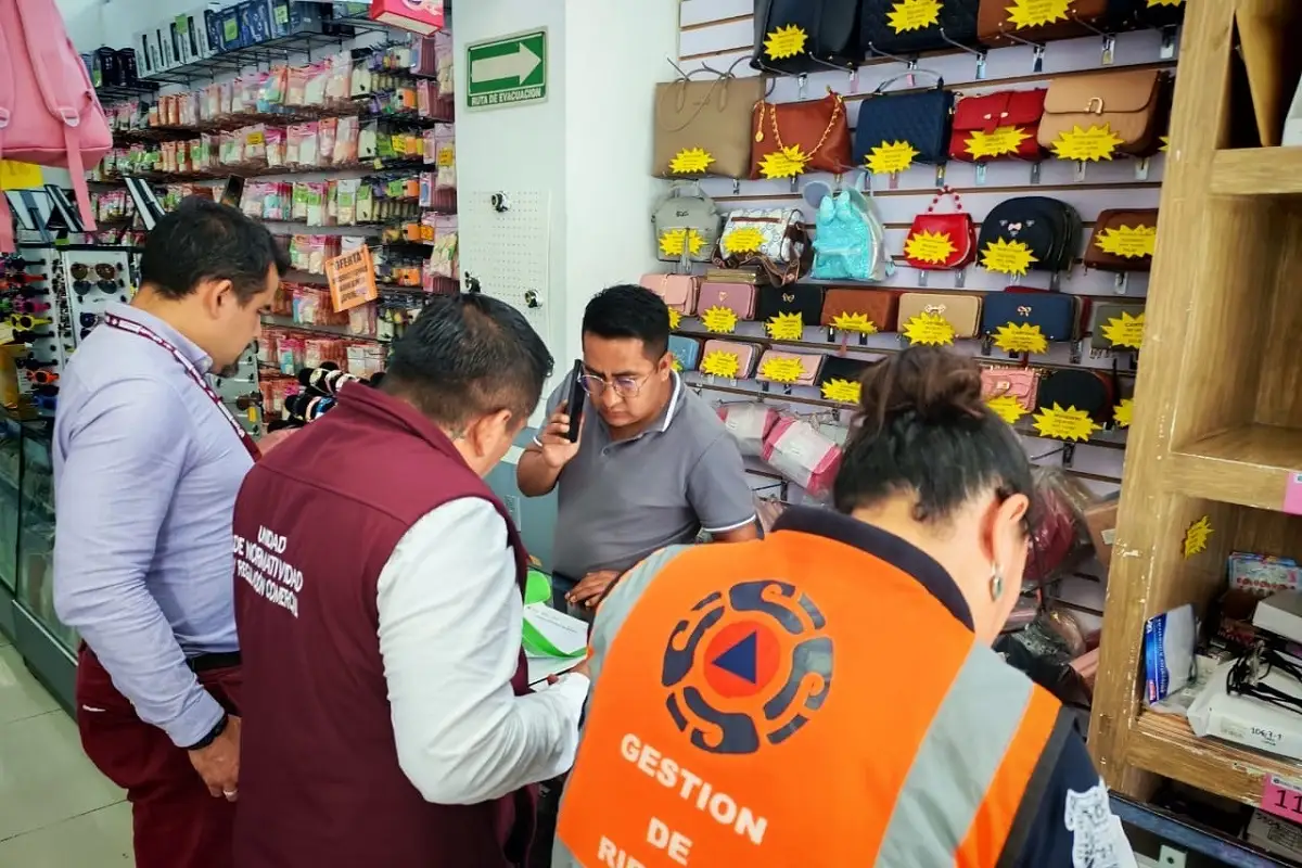 Refuerzan los tres órdenes de gobierno legalidad y seguridad en establecimientos comerciales