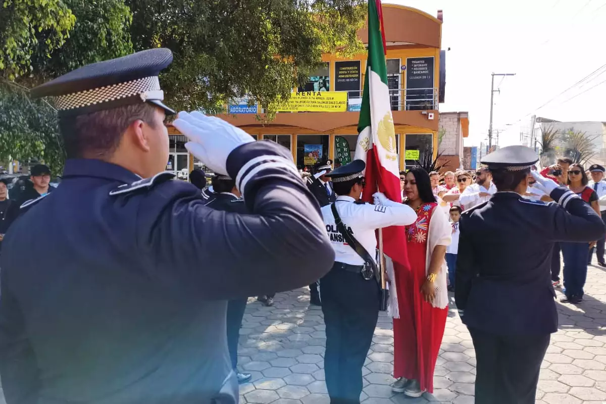 Saldo Blanco en festejos patrios en San Pedro Cholula 3