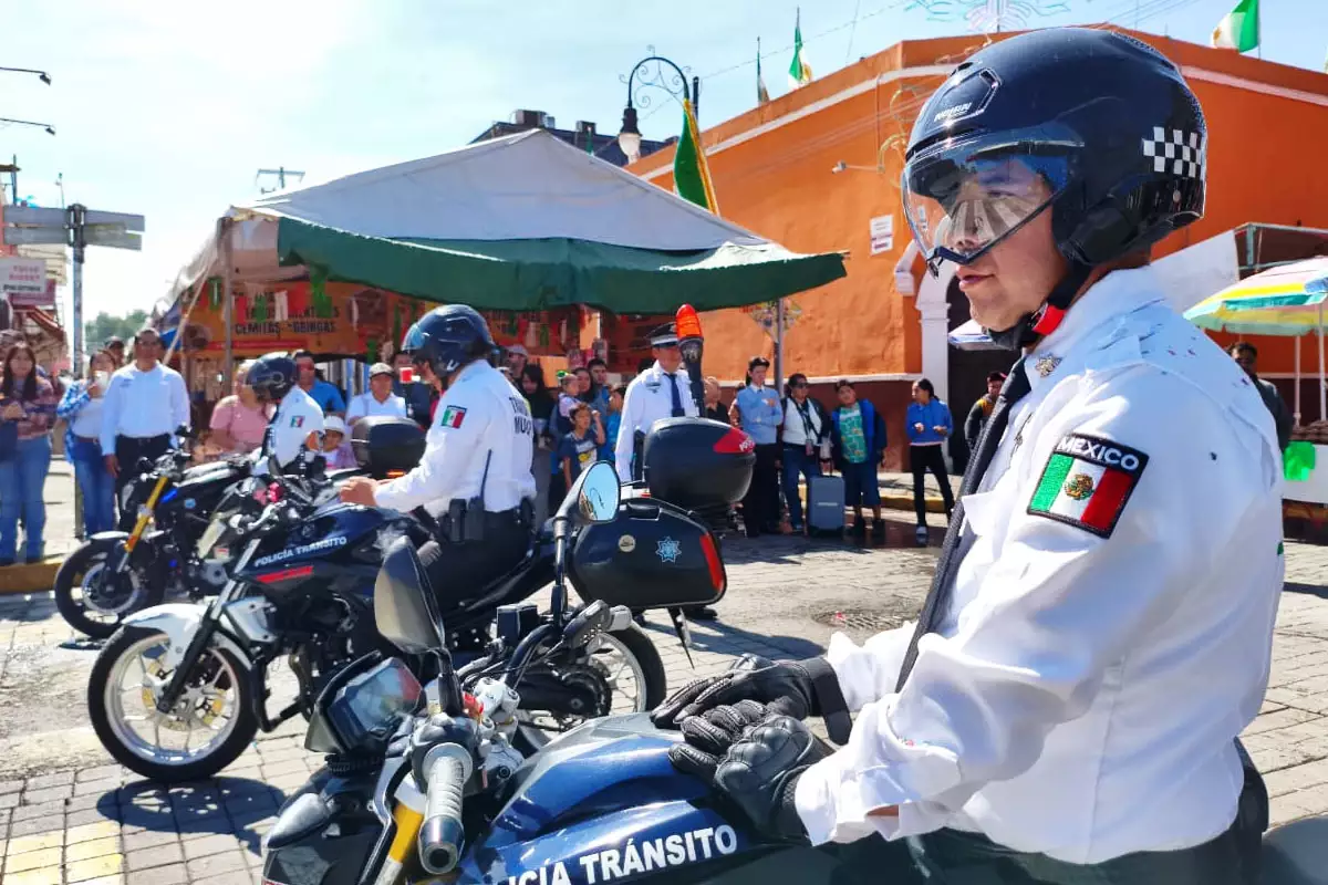 Saldo Blanco en festejos patrios en San Pedro Cholula 6