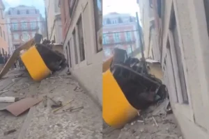 Se descarrila el Elevador da Glória y deja 15 muertos
