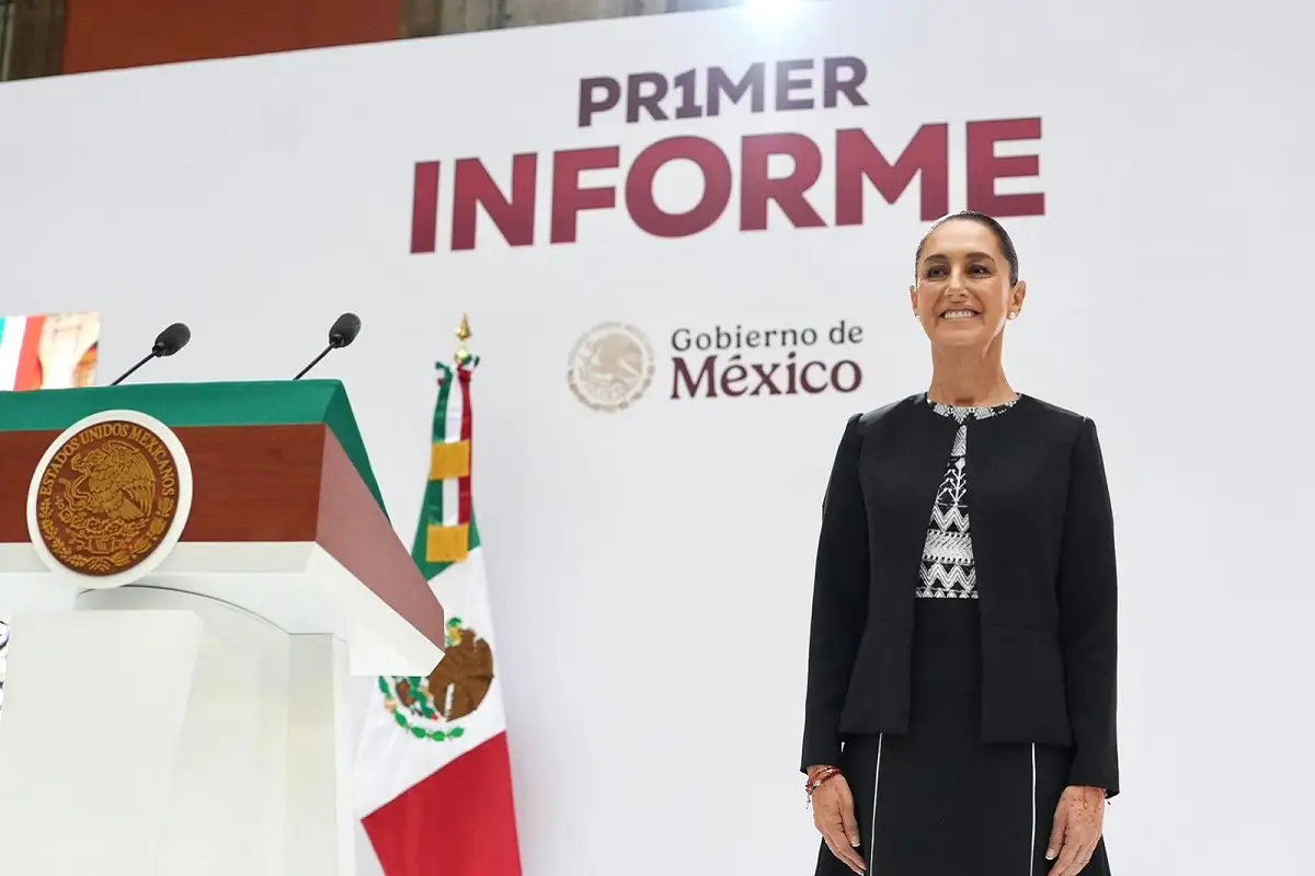 Sheinbaum rinde su primer informe: “no voy a traicionar” 1 Sheinbaum rinde su primer informe