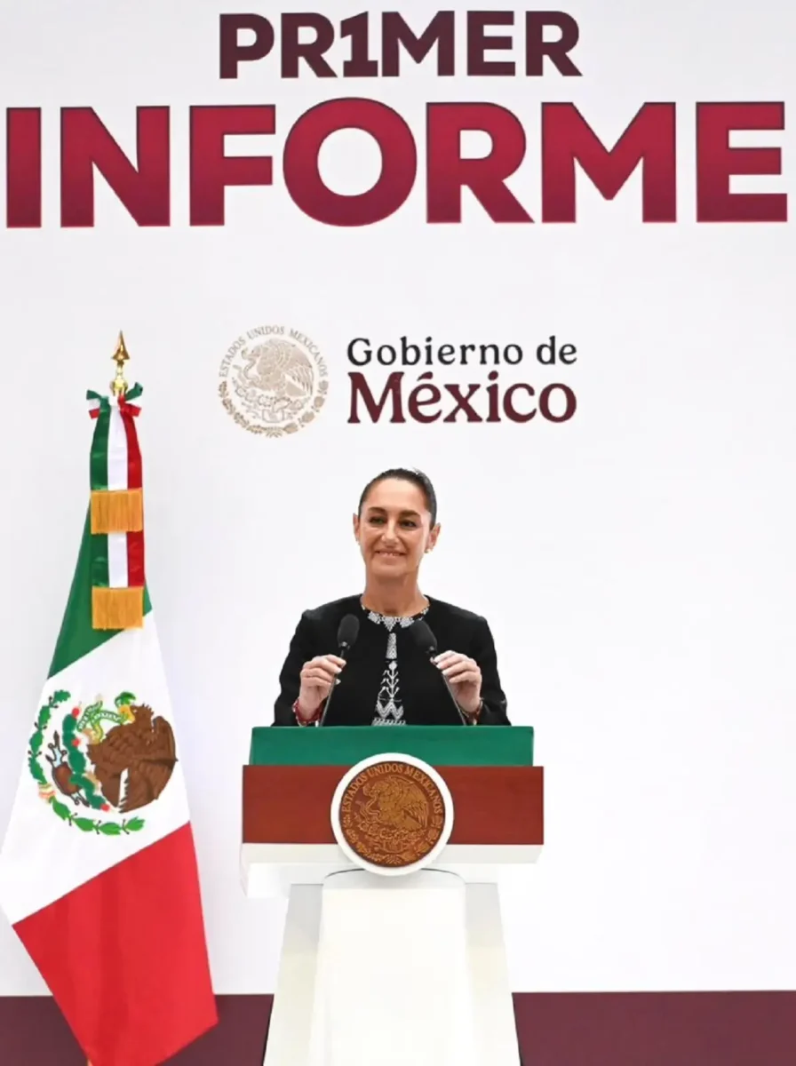 Sheinbaum rinde su primer informe