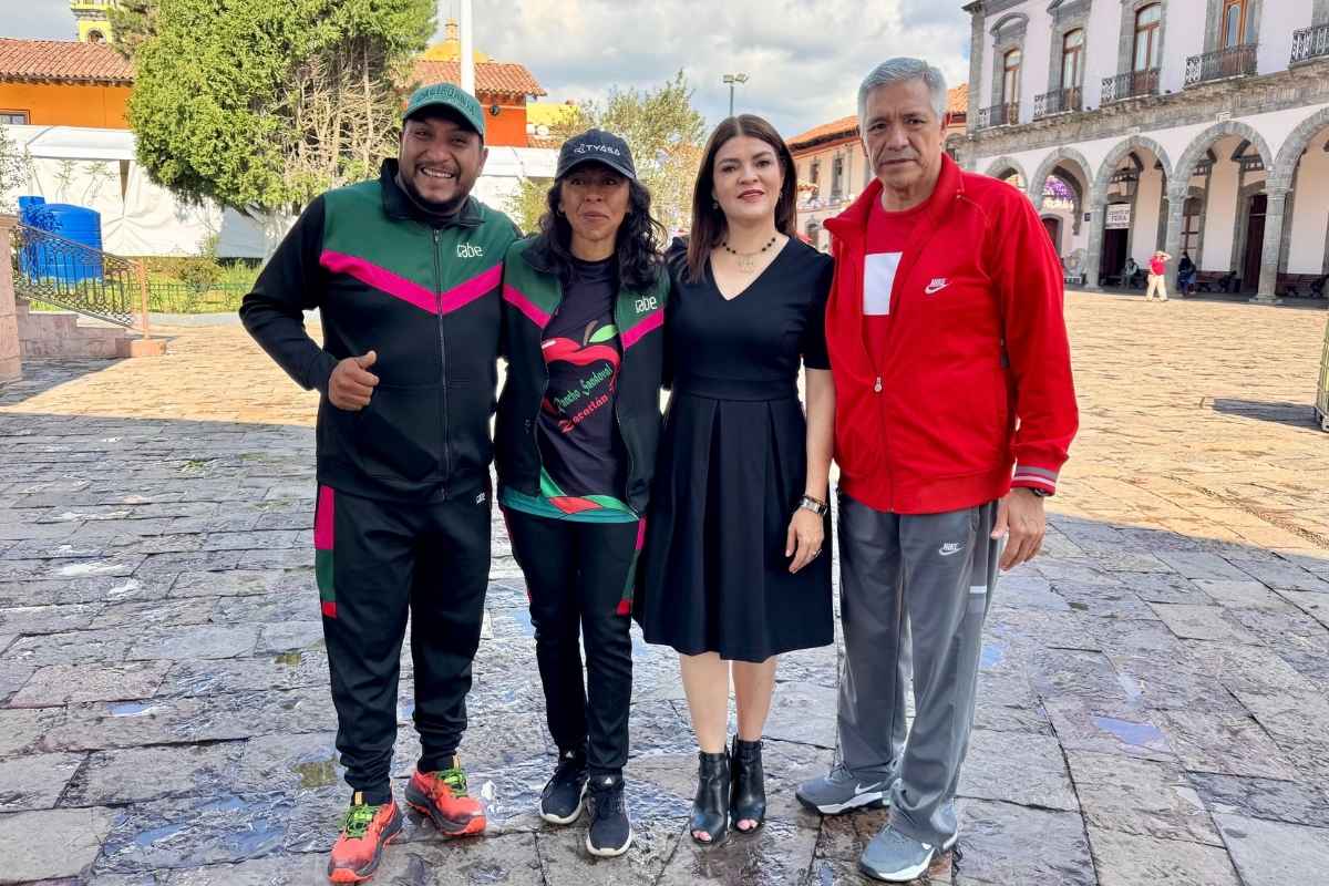 Bety Sánchez apoya a Maribel Mora corredora que viajará a Italia