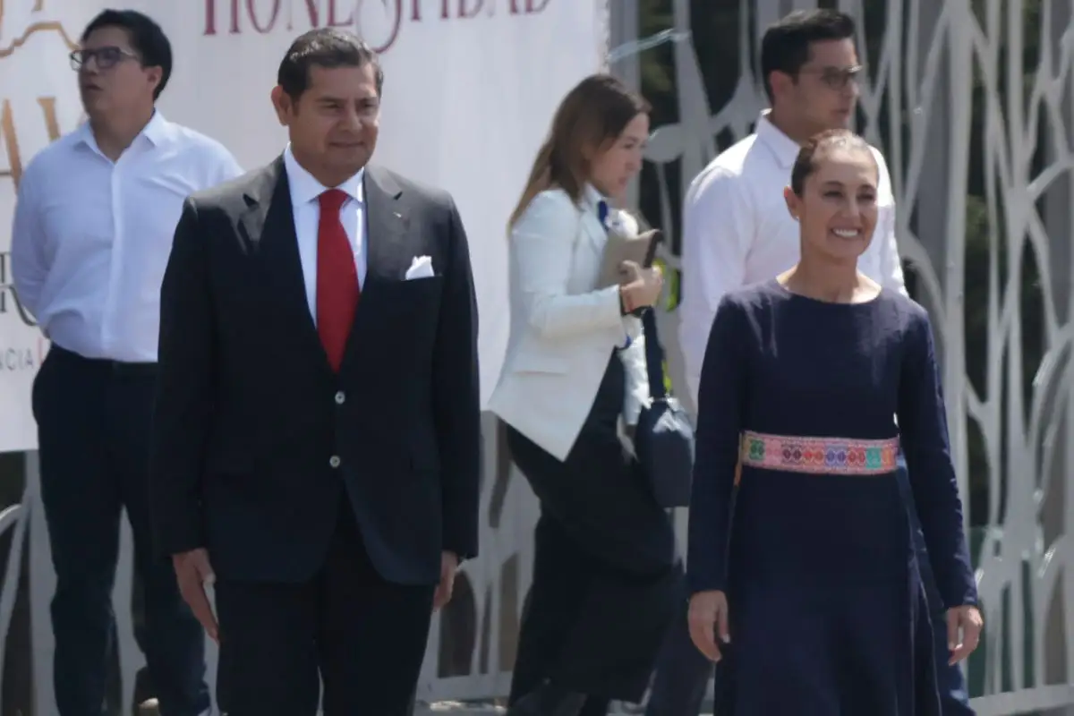 Armenta acude al Primer Informe de Gobierno de Sheinbaum