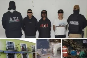 Detienen a tres por cuerpo abandonado cerca del Mercado 5 de Mayo