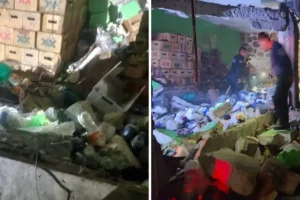 explosión por pirotecnia en Huehuetlán El Grande