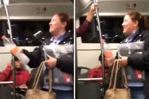 Lady Herpes: Reviven momento en que mujer golpea a hombre porque la va a contagiar