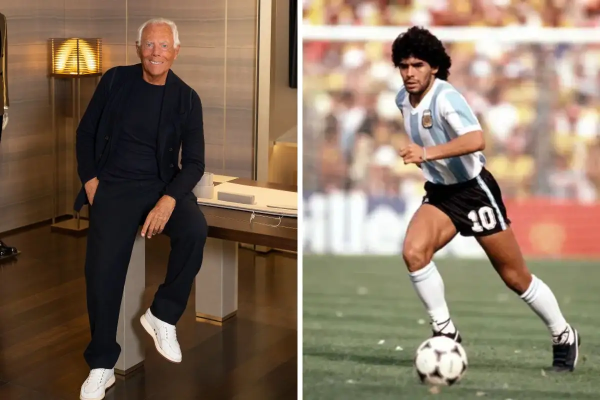 ¿Por qué Diego Maradona no permitió que Giorgio Armani hiciera el traje para su boda? 1 ¿Por qué Diego Maradona rechazó a Armani?