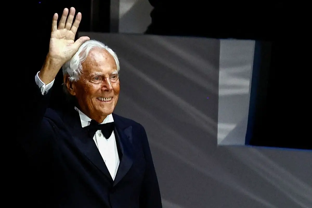 Muere Giorgio Armani, el gran diseñador de moda, a los 91 años 1 Muere Giorgio Armani, el gran diseñador de moda, a los 91 años