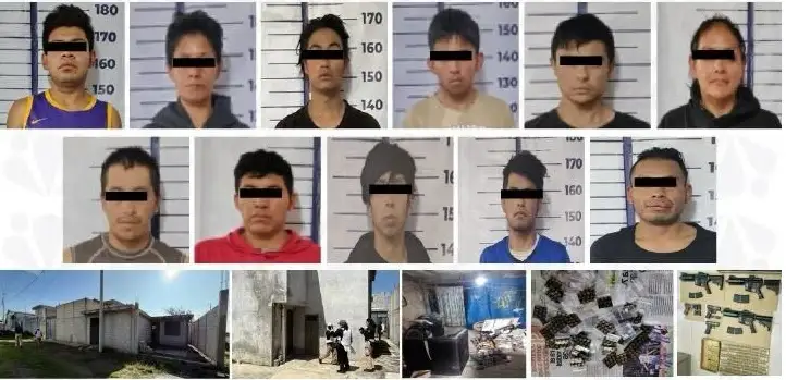 Ocho desaparecidos en Amozoc 