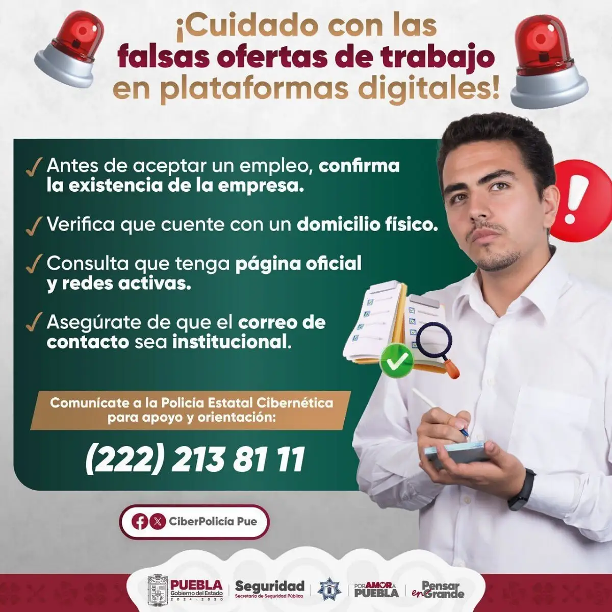 ofertas de trabajo falsas