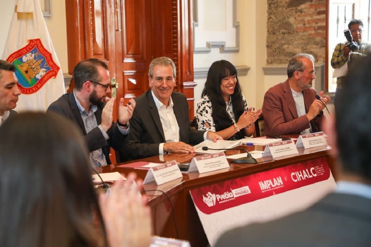 Fortalece Puebla capital su modelo de ciudad segura mediante alianza internacional 1 Pepe Chedraui CIHALC