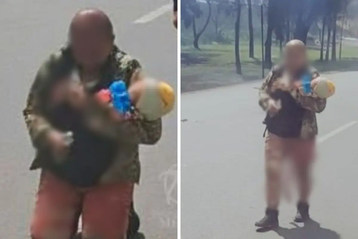 (VIDEO) Así fue rescatada la bebé que fue cubierta por su abuela en la explosión de pipa en Iztapalapa 1 Así fue el rescate de la bebé en explosión de pipa en CDMX