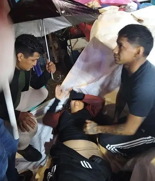 Mujer cae desde canastilla de Rueda de la Fortuna en Canoa