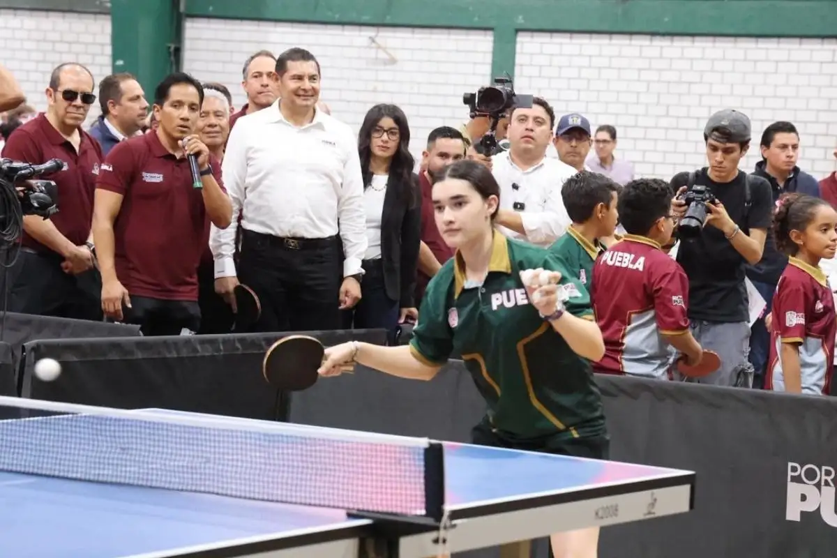 Renace el Tenis de Mesa en Puebla para impulsar el desarrollo humano 1 Renace el Tenis de Mesa en Puebla para impulsar el desarrollo humano
