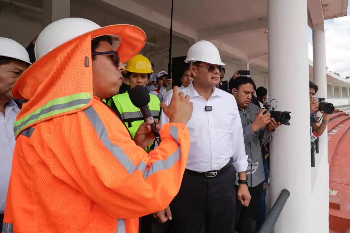 Adelantarán fecha de entrega de la Universidad del Deporte de Puebla; lleva 34% de avance