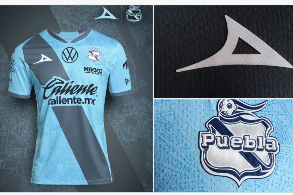 ¿Franja gris? En esto se inspiró Pirma para el tercer uniforme del Puebla