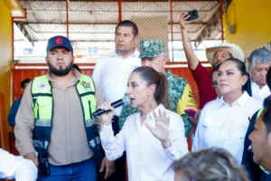 El regaño de Claudia Sheinbaum al alcalde de Huauchinango: le voy a creer a la gente”