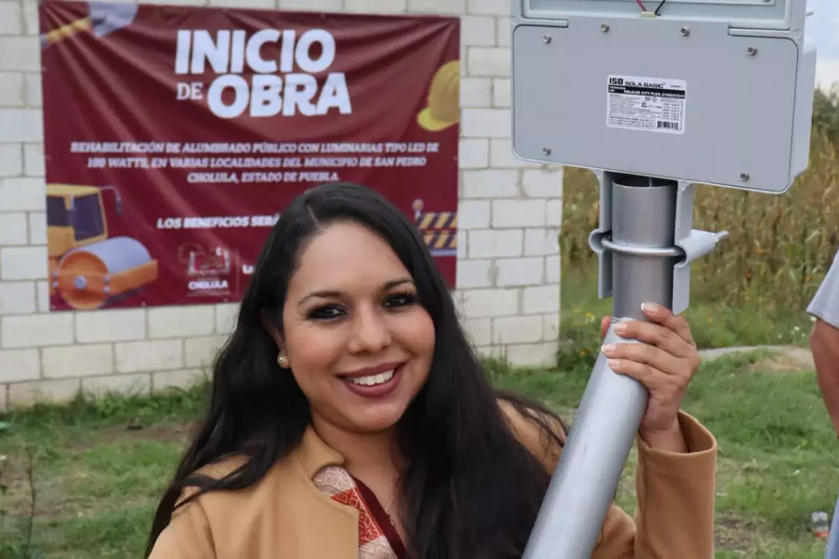 Arranca Tonantzin Fernandez la rehabilitacion del alumbrado publico en todo el municipio 1