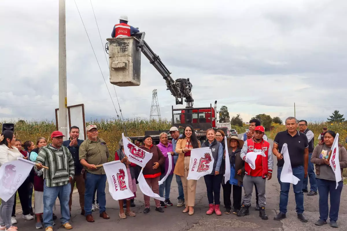 Arranca Tonantzin Fernandez la rehabilitacion del alumbrado publico en todo el municipio 2