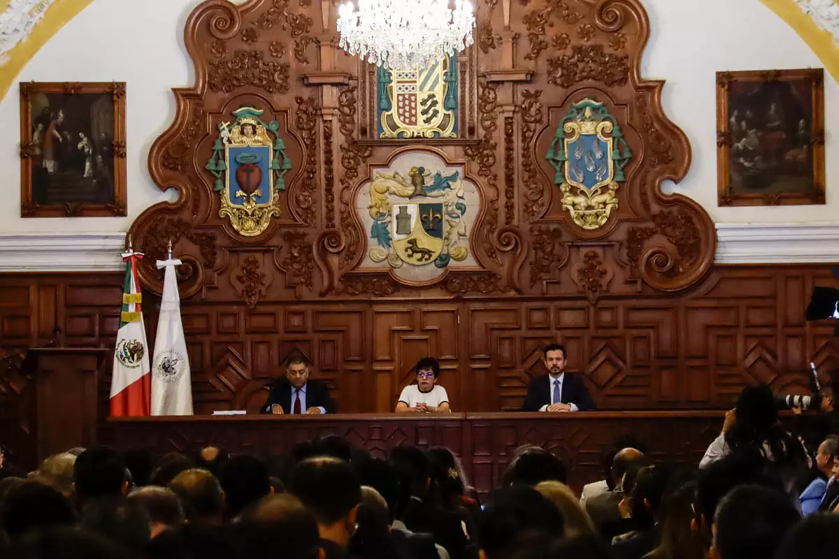 Lilia Cedillo rindió su último informe de su primer periodo como rectora