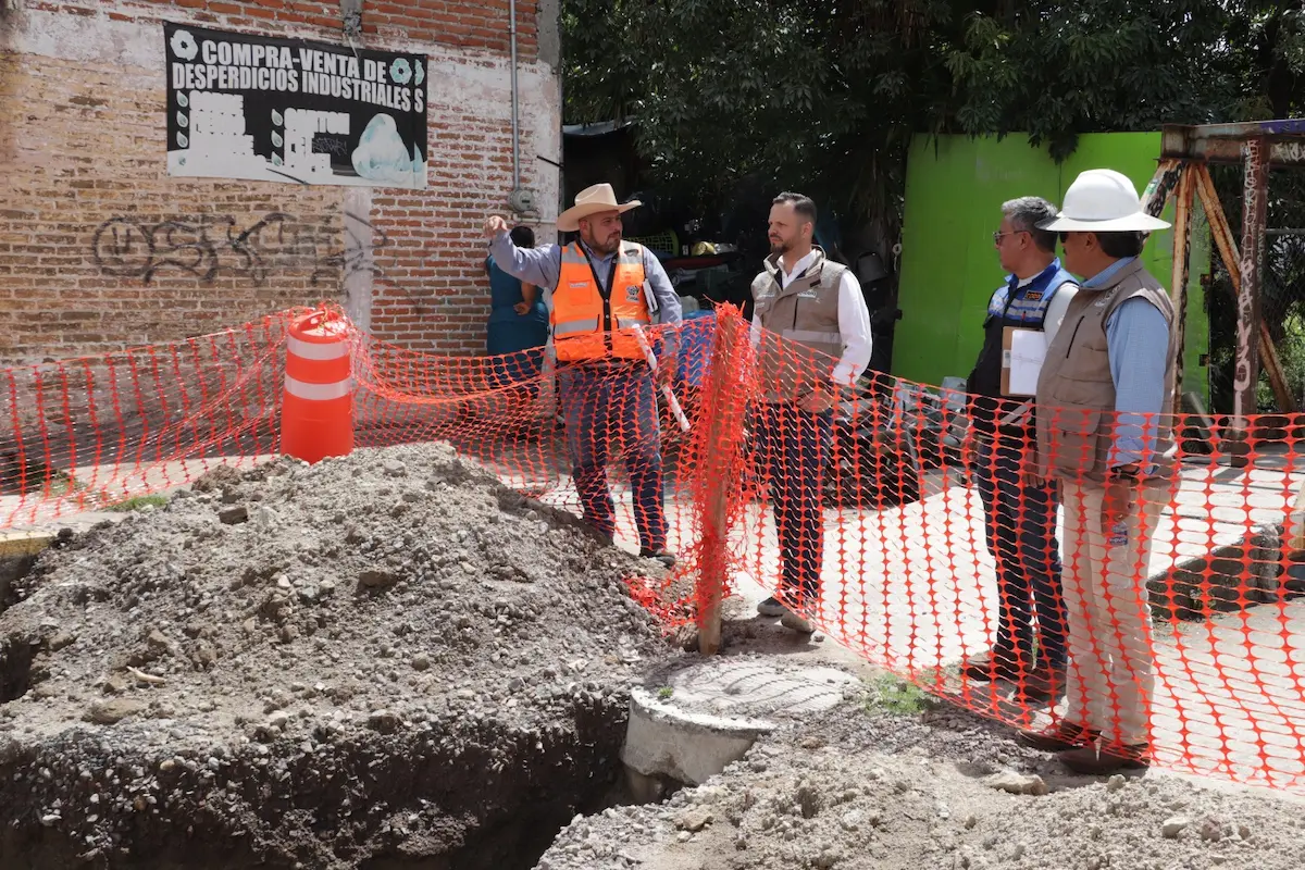 Avanza Gobierno de la Ciudad con la construcción del Colector Pluvial en la colonia Vista Hermosa Álamos