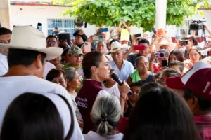 Darán 20 mil pesos a damnificados de la Sierra Norte de Puebla, anuncia Sheinbaum