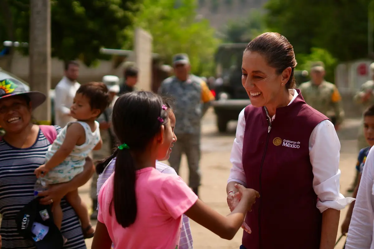Darán 20 mil pesos a damnificados de la Sierra Norte de Puebla, anuncia Sheinbaum