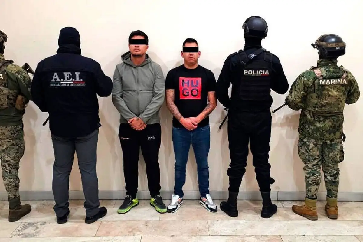 Detienen SSP, SEMAR, FGE y SSC a presunto extorsionador y distribuidor de estupefacientes