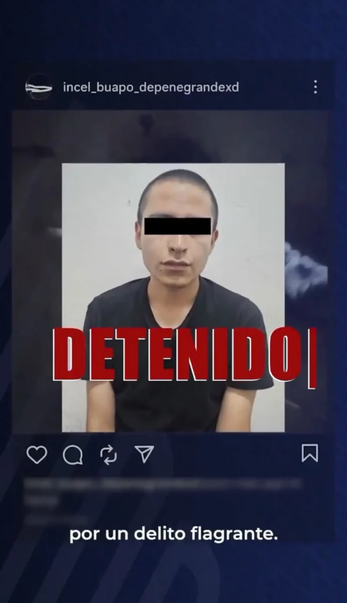 Detienen a estudiante de la BUAP que amenazó con realizar un tiroteo