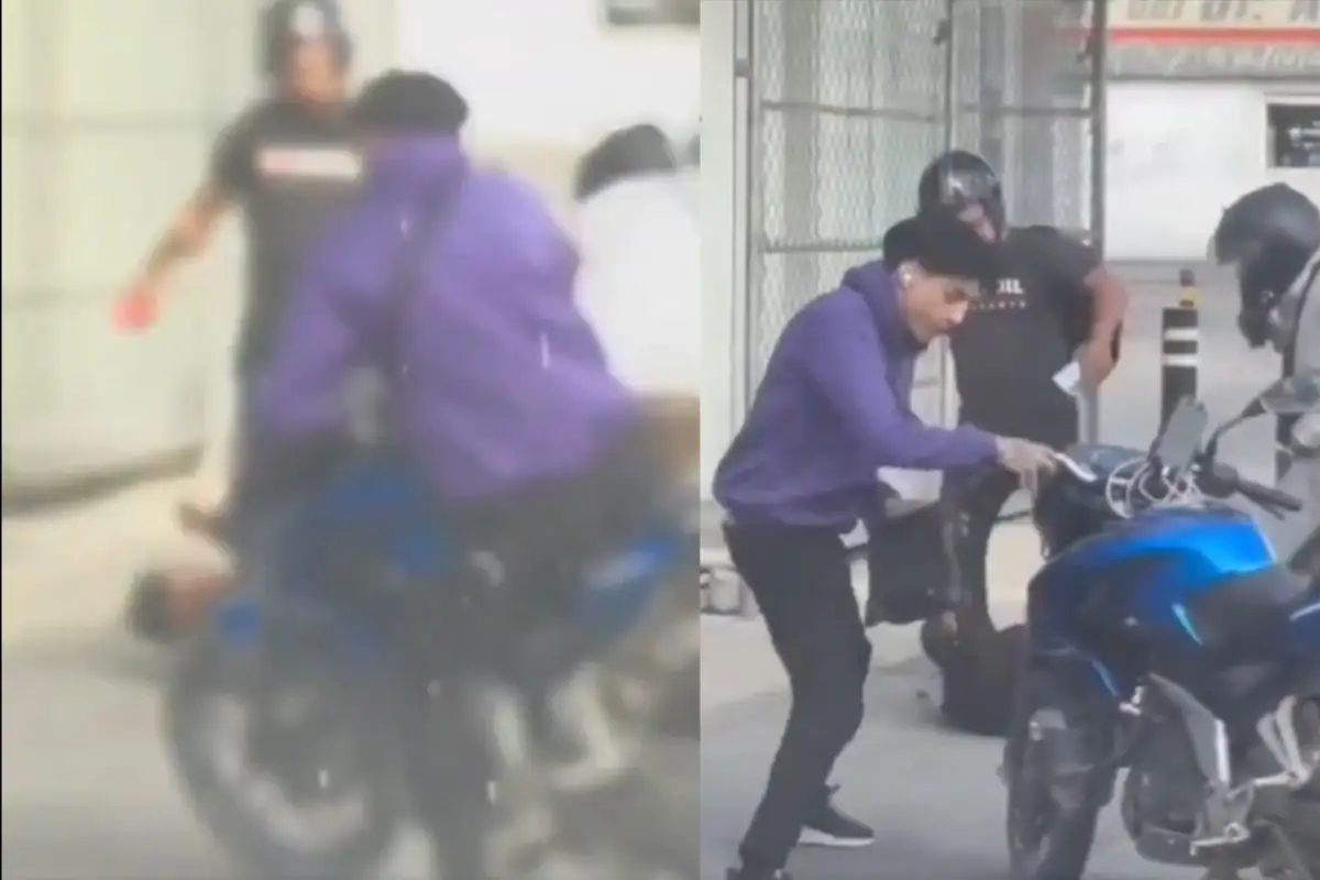 Detienen y golpean a ladrón en el entronque de Amalucan