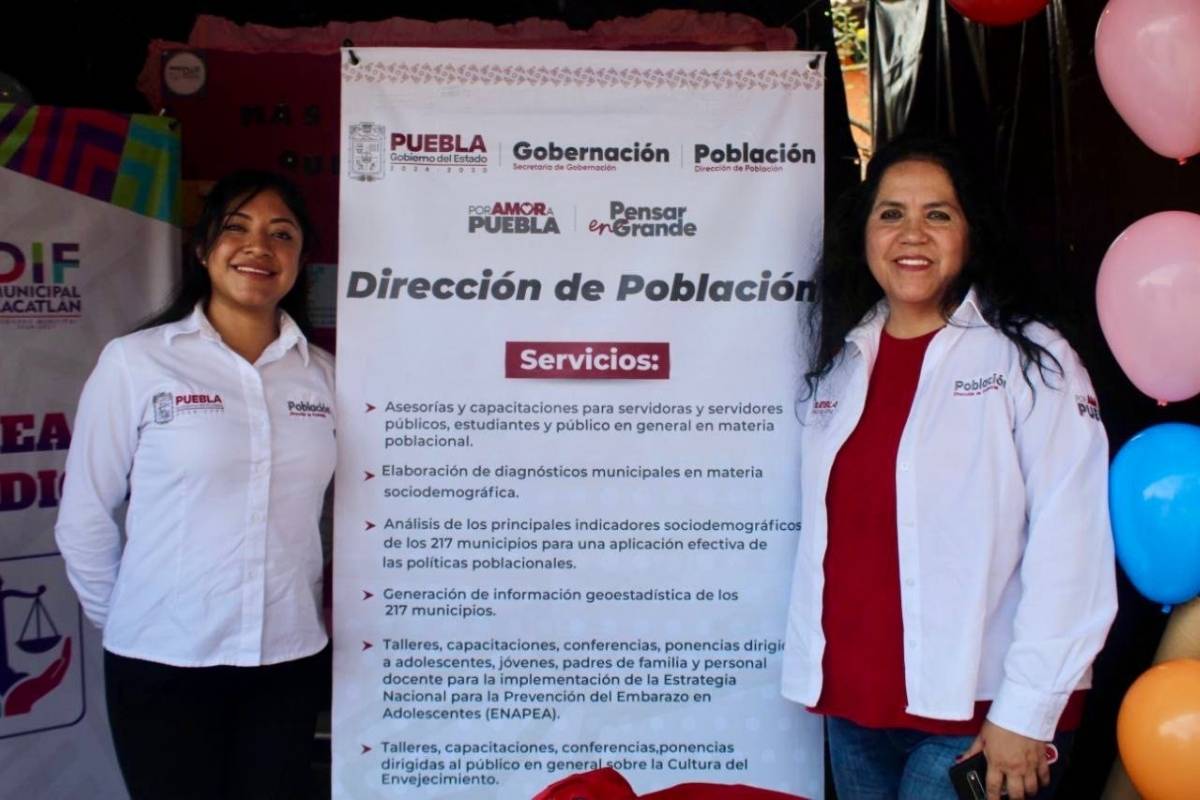 Expertas en igualdad de género de Colombia piden a jóvenes de Zacatlán tener un proyecto de vida