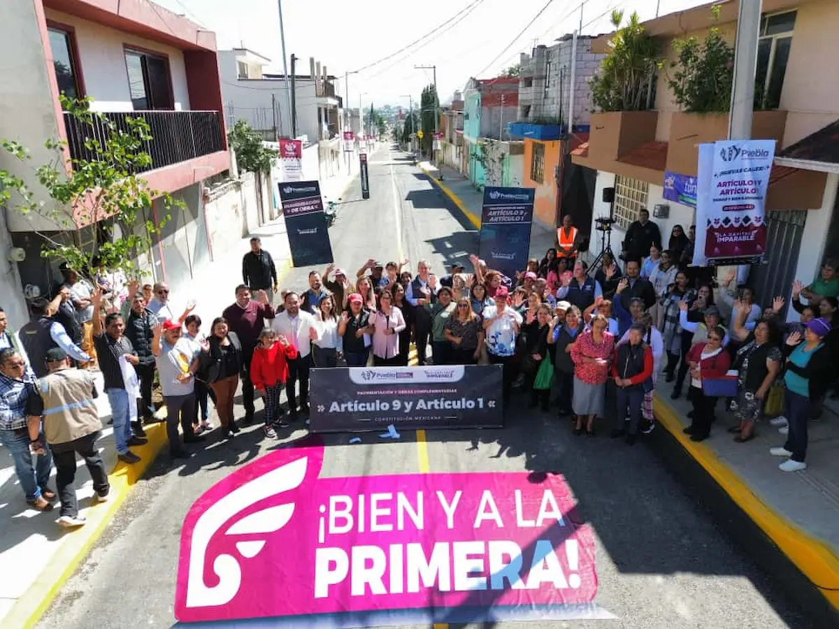 Fortalece Pepe Chedraui infraestructura vial en la colonia Constitución Mexicana