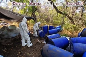 Sedena decomisa media tonelada de metanfetamina