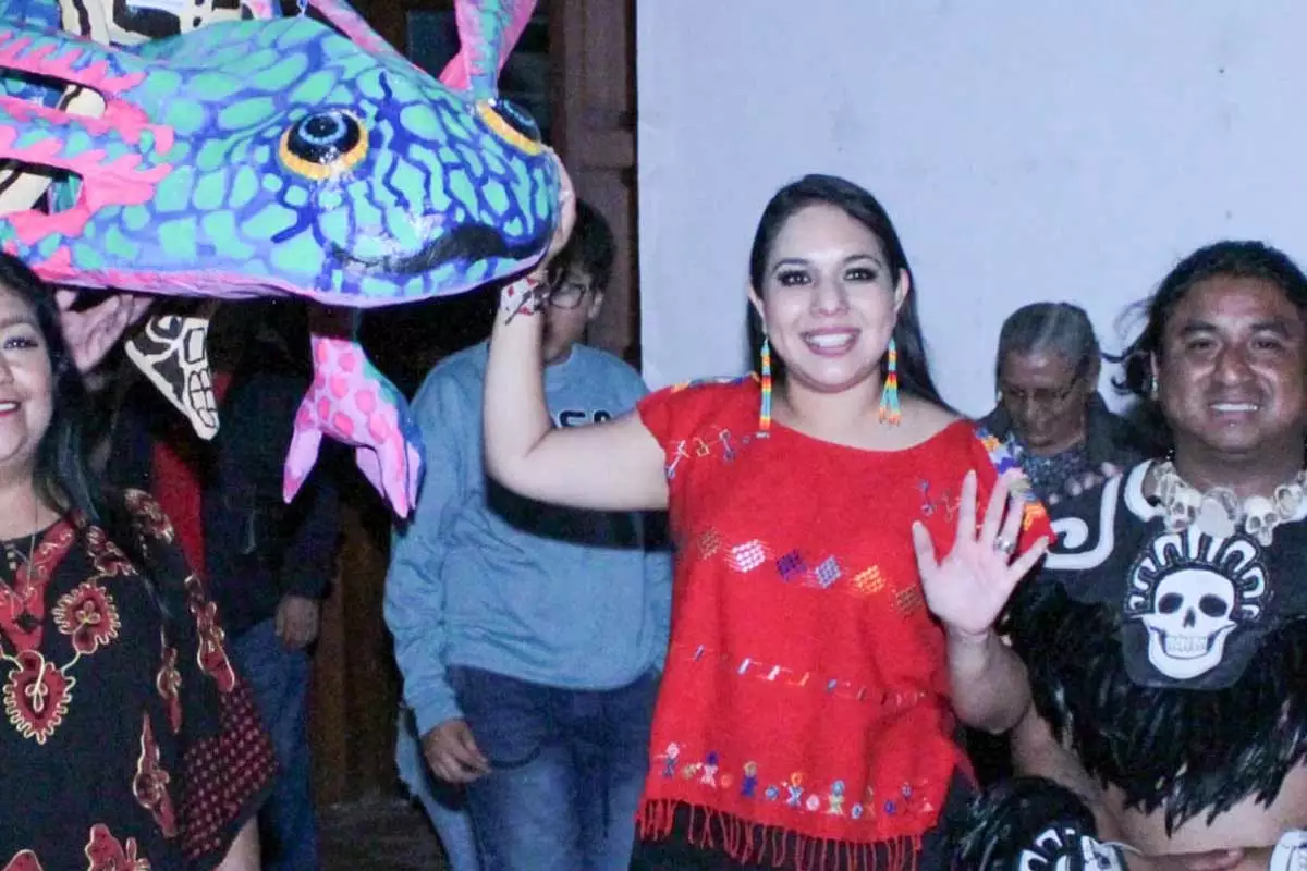 Tonantzin Fernández inaugura el Corredor de Ofrendas en el Complejo Cultural 8 Tonantzin Fernandez inaugura el Corredor de Ofrendas en el Complejo Cultural 7