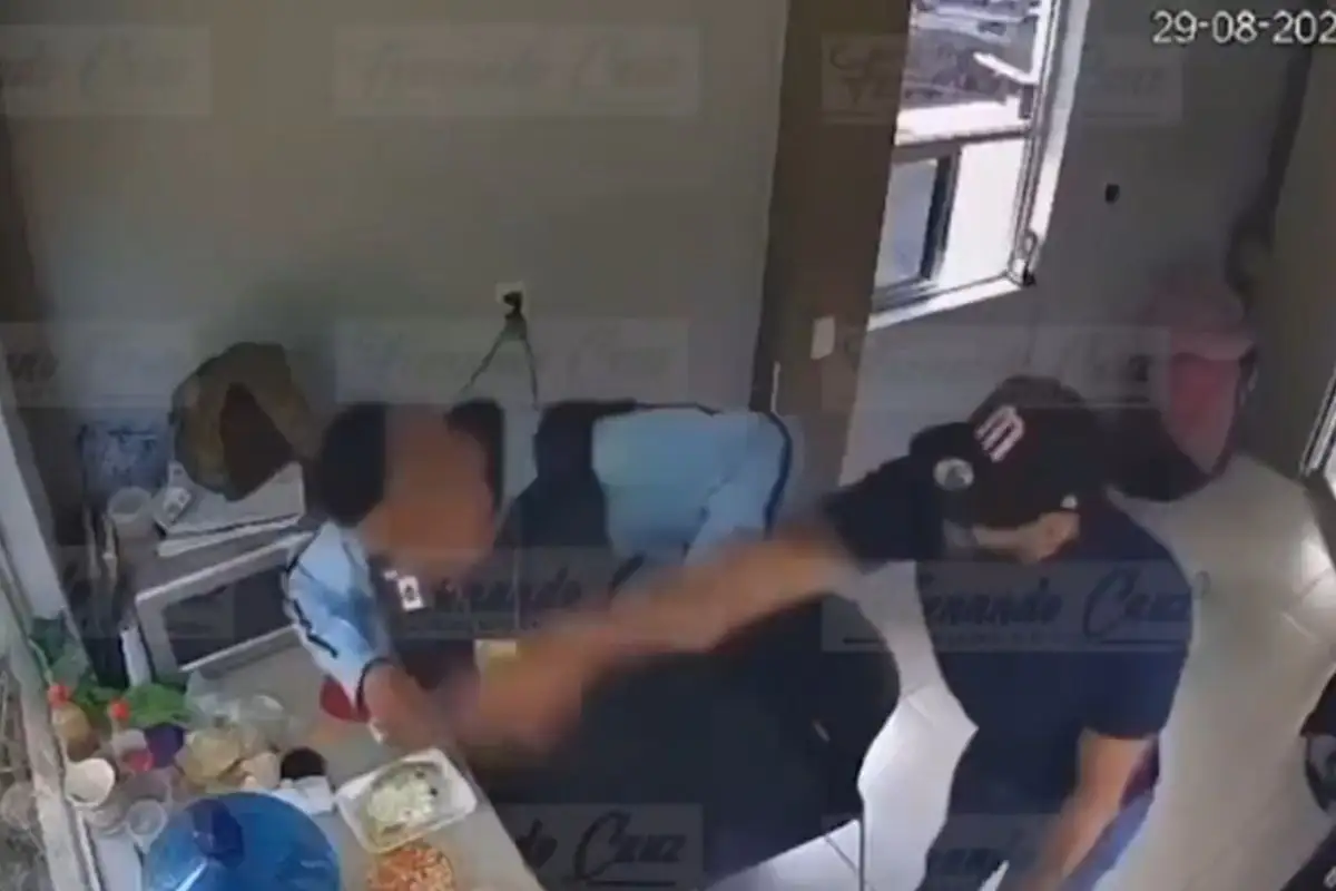 Un guardia de seguridad fue agredido en Ixtapaluca