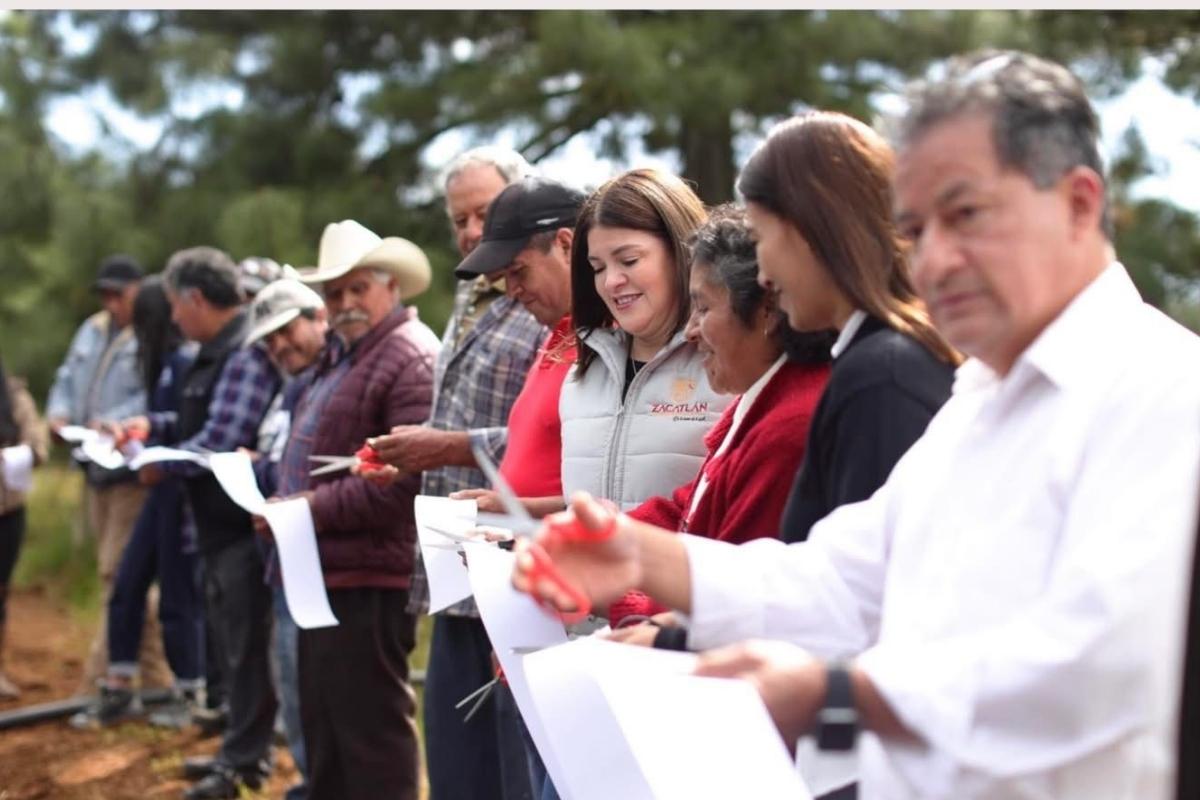 Zacatlán impulsa la cosecha de agua con geomembranas para fortalecer el campo