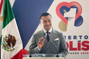 alcalde de Huejotzingo en su primer informe de gobierno