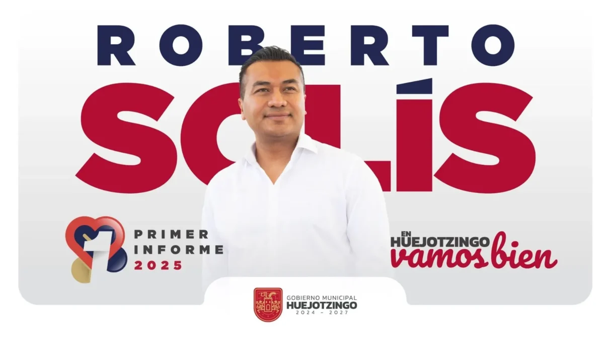 alcalde de Huejotzingo rinde su primer informe de gobierno