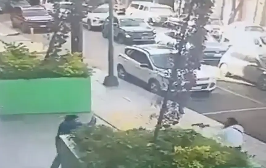 Así huyeron los asesinos de David Cohen en CDMX; uno tropezó y fue detenido