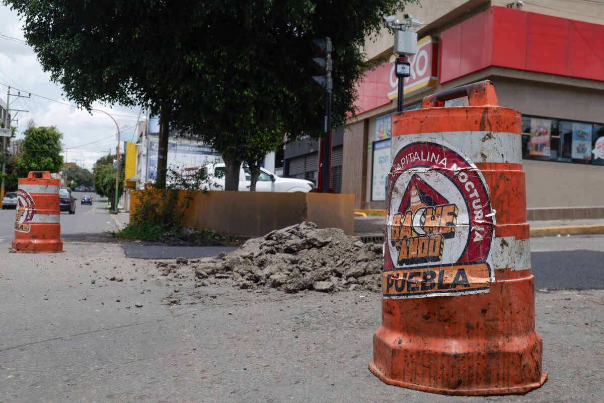 En primer año de gobierno, Pepe Chedraui tapa 135 mil baches en Puebla capital