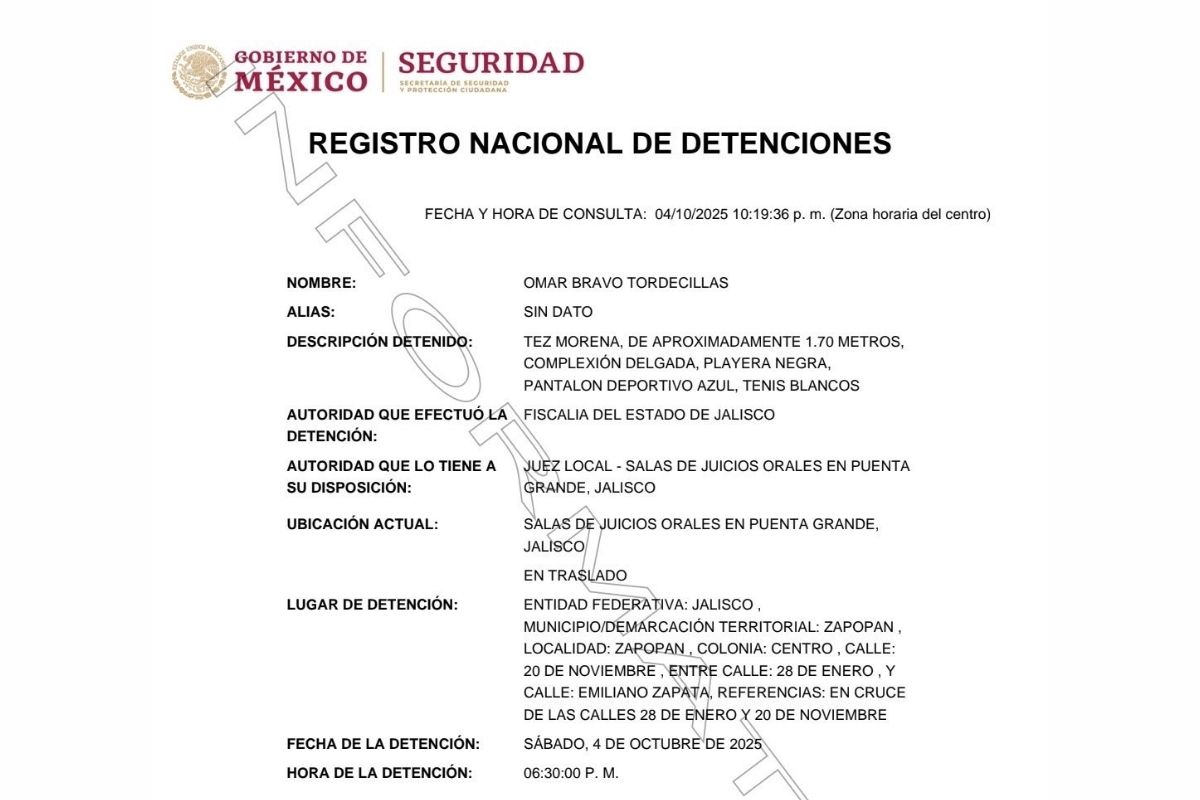 caso omar bravo detencion del futbolista de chivas