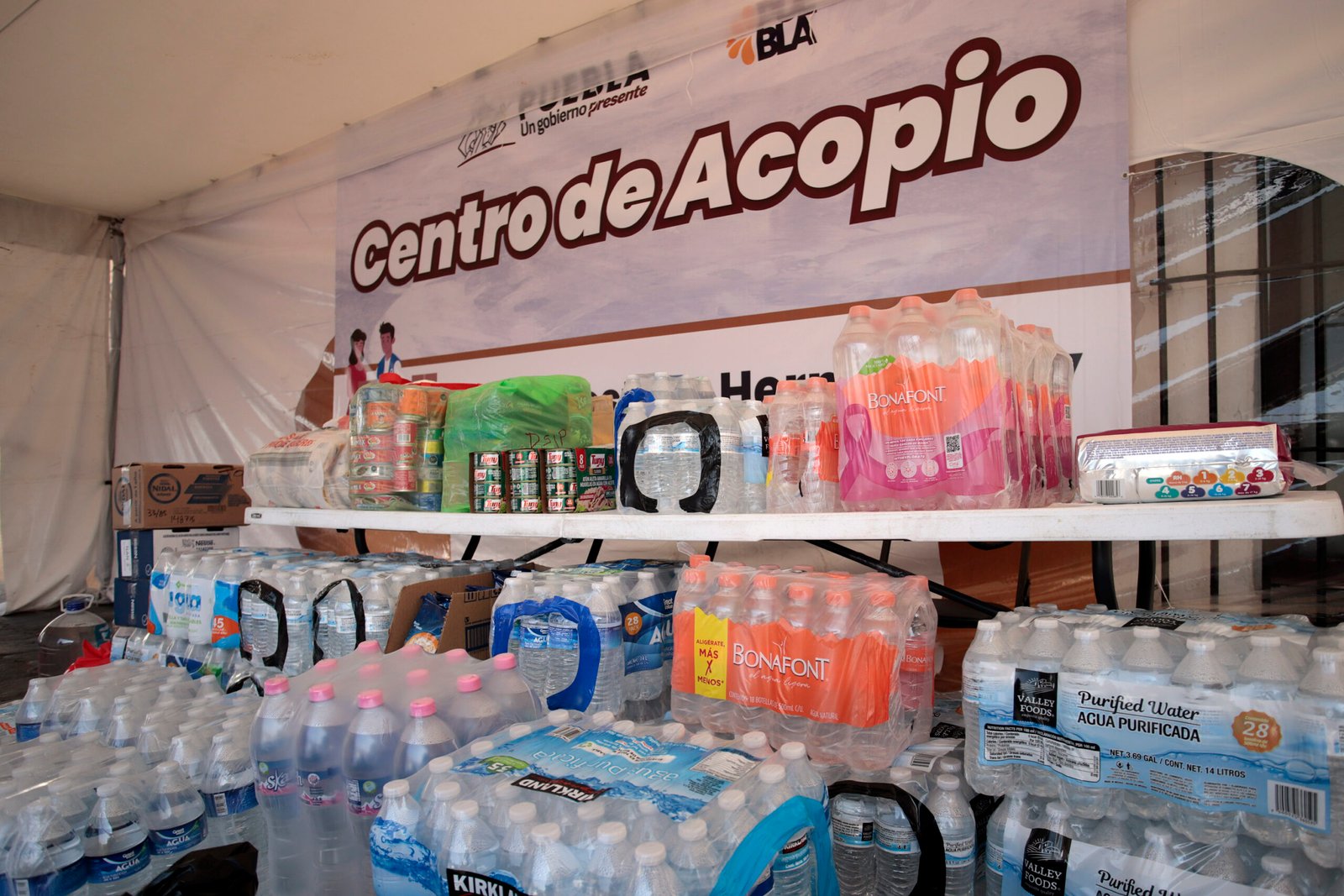 Esto puedes donar y aquí están los centros de acopio en Puebla para damnificados de la Sierra Norte 1 centro de acopio 601076 scaled