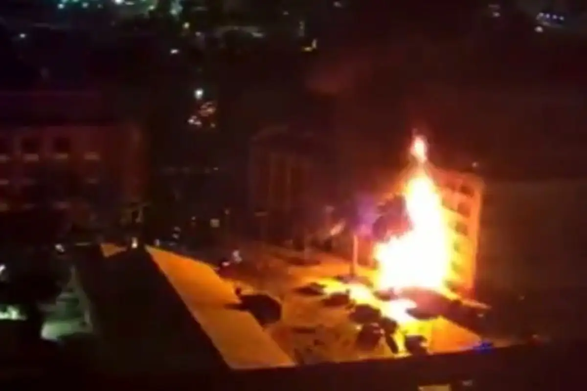 (VIDEO) Así fue el momento exacto en el que explotó restaurante La Soldadera, en CDMX 2 Captan momento de la explosión del restaurante La Soldadera
