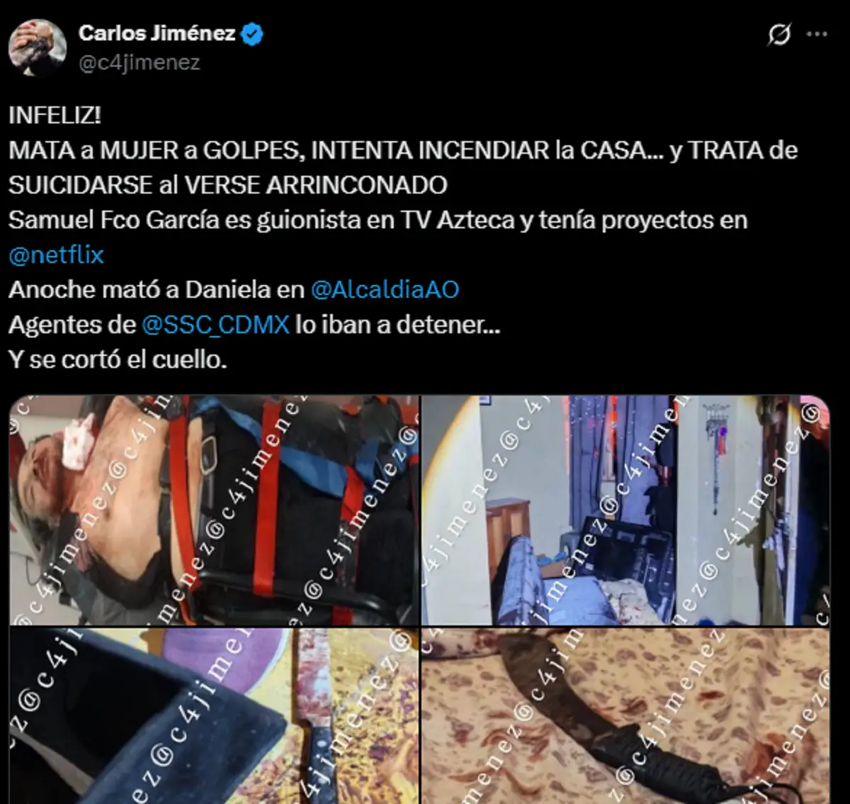 Feminicidio en Álvaro Obregón