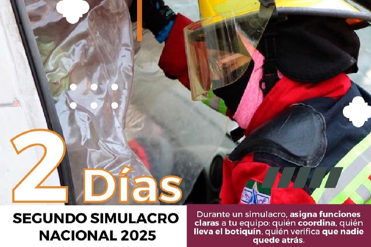 segundo simulacro nacional puebla