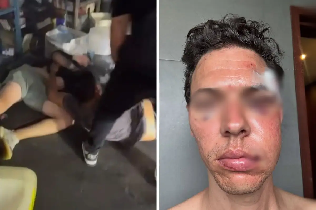 golpean a José Salva