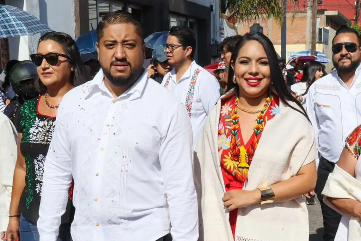 José Alexis Domínguez rinde protesta como síndico municipal de San Pedro Cholula
