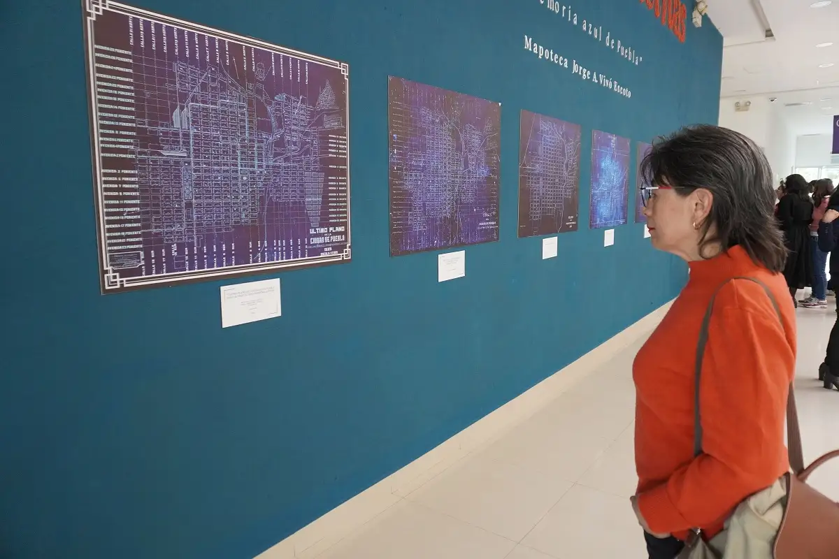 “La memoria azul de Puebla”, una mirada al crecimiento urbano de Puebla